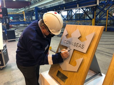 Construction starts on Royal Caribbean's first Icon Class ship