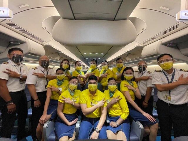 Cebu Pacific sees 100% of flying crew vaccinated