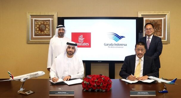 Garuda Indonesia and Emirates sign codeshare agreement