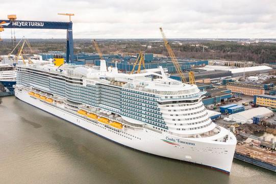 Costa Cruises Takes Delivery of its New LNG-Powered Ship