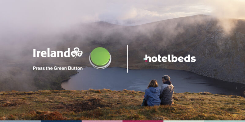 Hotelbeds joins Tourism Ireland in its Green Button campaign