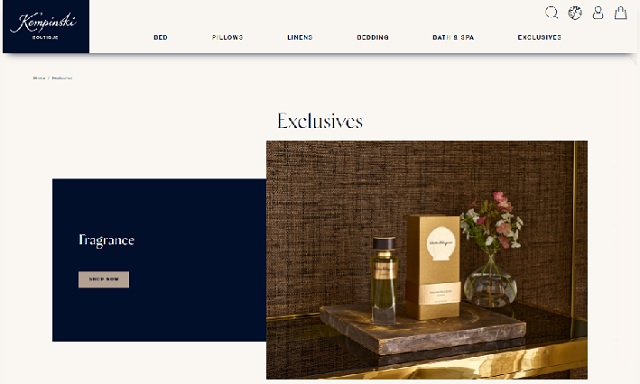 Kempinski launches online store, Kempinski Boutique