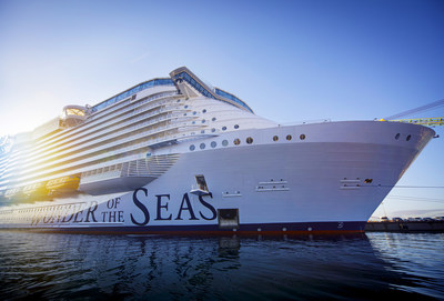 Royal Caribbean takes delivery of the newest ship, Wonder of the Seas