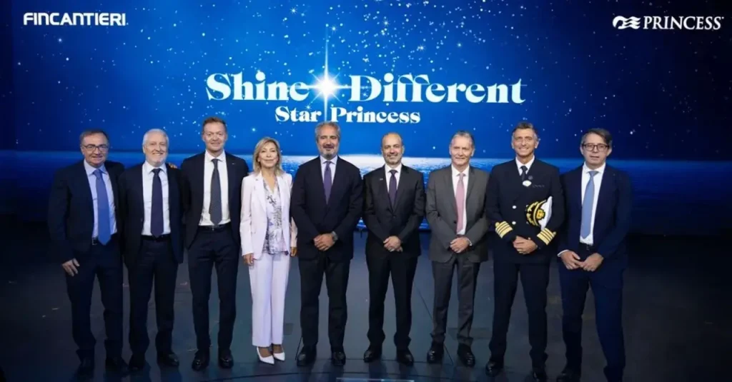 Princess Cruises Takes Delivery of Star Princess in Italy