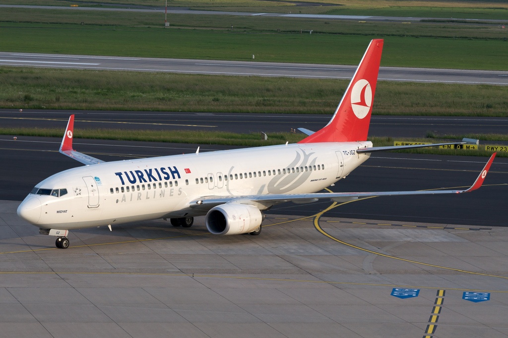 Türk Hava Yolları uçağı Odessa'da pistten çıktı