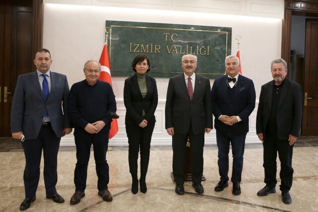 ETİK Heyeti'nden İzmir Valisi Köşger'e ziyaret