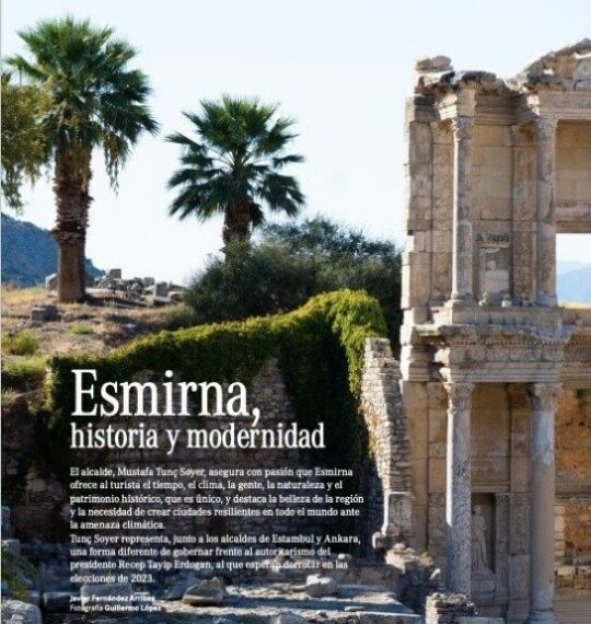 İspanyol Dergi İzmir’i kapağına taşıdı