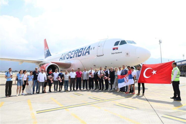 Air Serbia, Sırbistan'ı Alanya'ya Bağlayan Seferlere Başladı