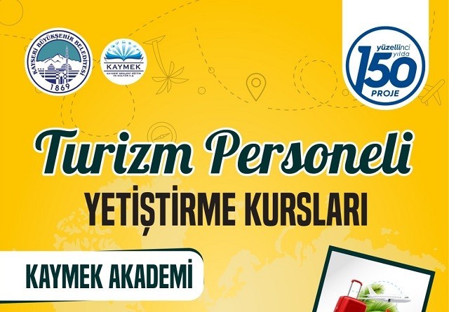 Kayseri'de Turizm Personeli Yetiştirme Kursları Başlıyor