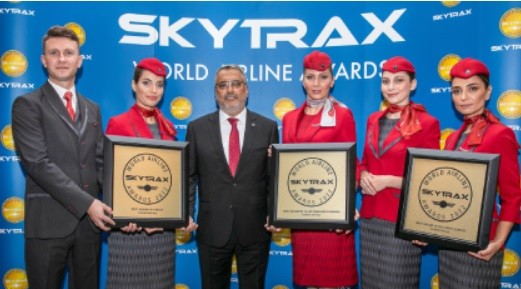 THY, Skytrax tarafından Avrupa’nın En İyi Havayolu Seçildi
