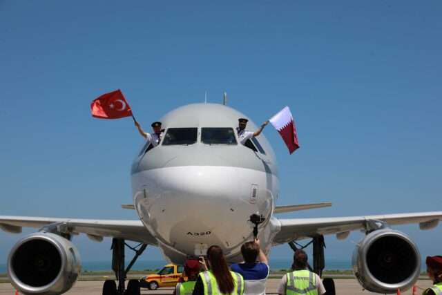 Qatar Airways, Doha-Trabzon Uçuşlarına Başladı