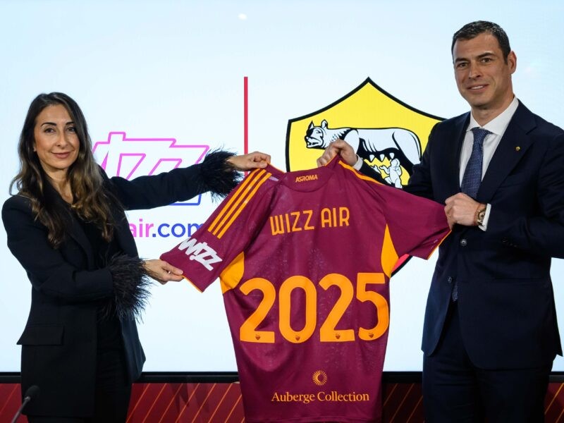 Wizz Air, As Roma'ya Sponsor Oldu