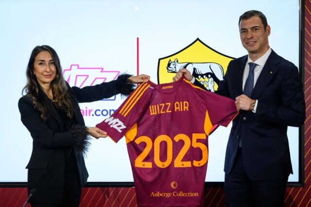 Wizz Air, As Roma'ya Sponsor Oldu