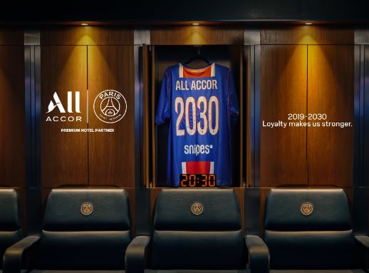 Paris Saint-Germain ve Accor Ortaklığı 2030 Yılına Kadar Uzatıldı!